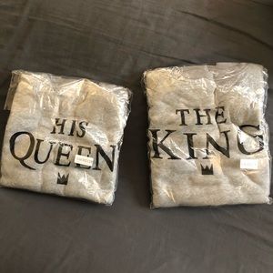 King Queen his & hers Crew Neck